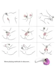 Armony - Sweetmoon Clitoride E Punto G Ventosa Rosa - ARMONY STIMULATORS - Succhia Clitoride | erosidea.com