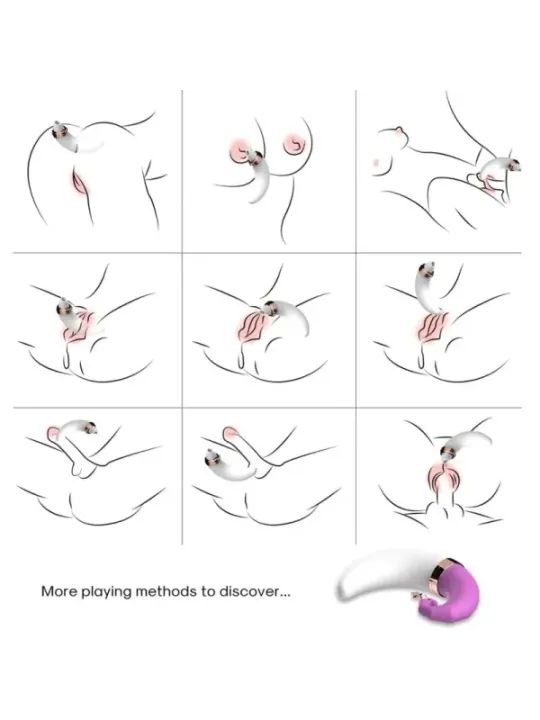 Armony - Sweetmoon Clitoride E Punto G Ventosa Rosa - ARMONY STIMULATORS - Succhia Clitoride | erosidea.com