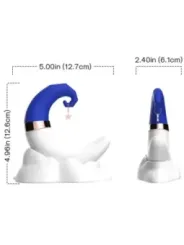 Armony - Sweetmoon Clitoride E Aspirazione Punto G Blu - ARMONY STIMULATORS - Succhia Clitoride | erosidea.com