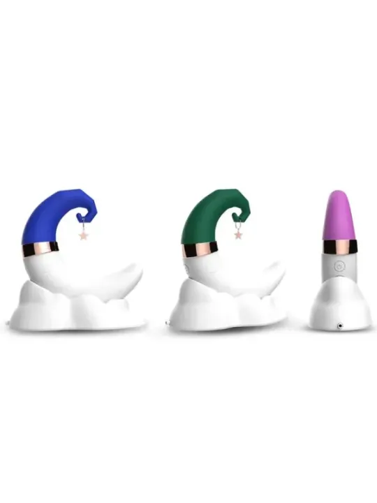 Armony - Sweetmoon Clitoride E Aspirazione Punto G Blu - ARMONY STIMULATORS - Succhia Clitoride | erosidea.com