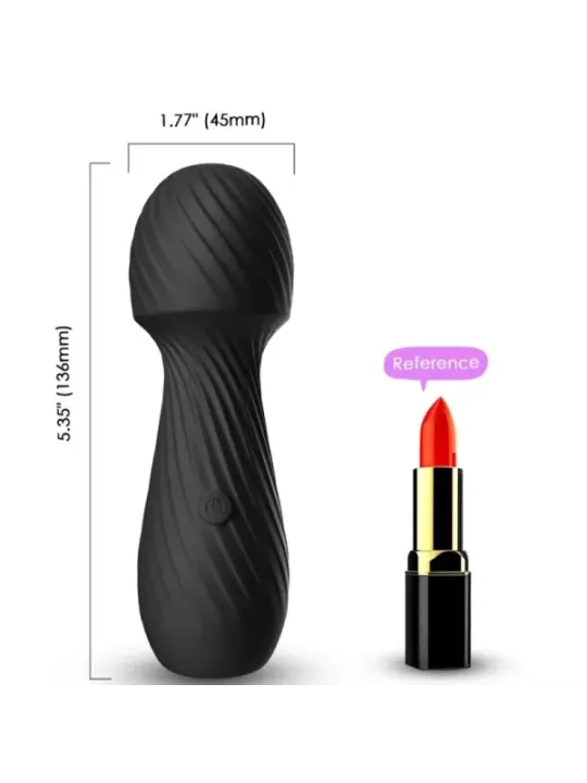 Armony - Massaggiatore E Vibratore Dazzle Piccolo Nero - ARMONY MASSAGERS - Succhia Clitoride | erosidea.com