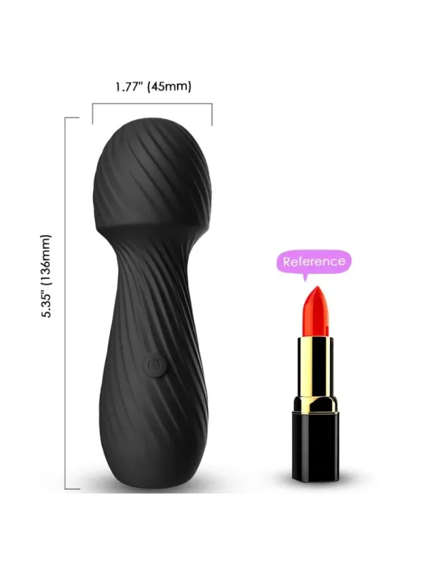 Armony - Massaggiatore E Vibratore Dazzle Piccolo Nero - ARMONY MASSAGERS - Succhia Clitoride | erosidea.com