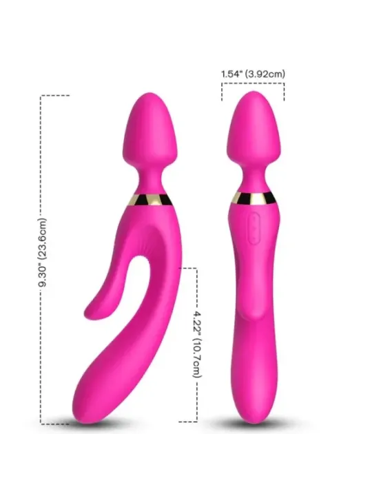 Armony - Massaggiatore E Vibratore Rabbit Fucsia - ARMONY MASSAGERS - Succhia Clitoride | erosidea.com