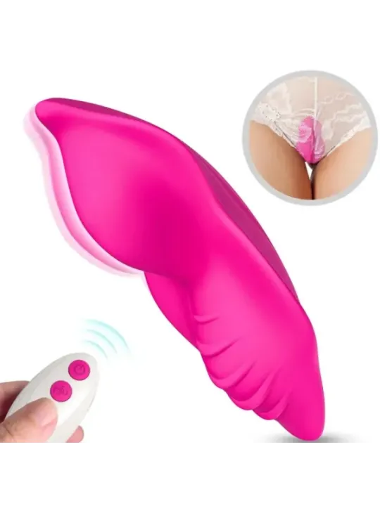 Armony - Whisper Slip Indossabile Vibratore Telecomando Fucsia - ARMONY WEARABLES - Succhia Clitoride | erosidea.com