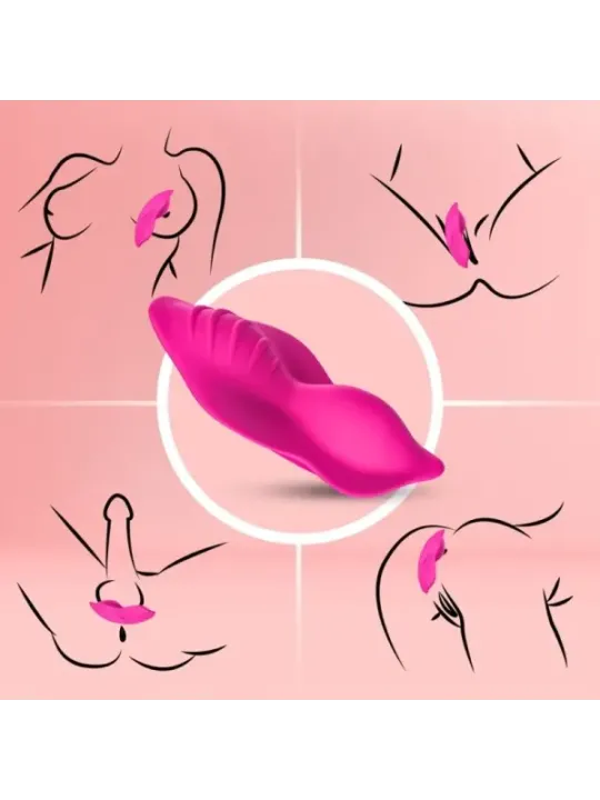 Armony - Whisper Slip Indossabile Vibratore Telecomando Fucsia - ARMONY WEARABLES - Succhia Clitoride | erosidea.com