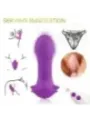 Armony - Vibratore Fischietto Introducibile Telecomando Viola - ARMONY WEARABLES - Succhia Clitoride | erosidea.com