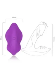 Armony - Vibratore Fischietto Introducibile Telecomando Viola - ARMONY WEARABLES - Succhia Clitoride | erosidea.com