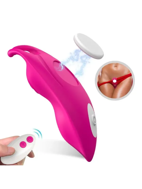 Armony - Mutandina Indossabile Honeybee Vibratore G-Spot Remote Control Fucsia - ARMONY WEARABLES - Succhia Clitoride | erosidea.com