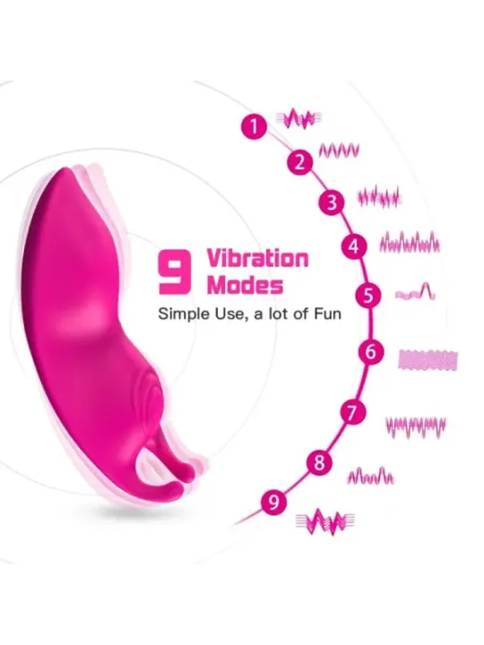 Armony - Mutandina Indossabile Honeybee Vibratore G-Spot Remote Control Fucsia - ARMONY WEARABLES - Succhia Clitoride | erosidea.com