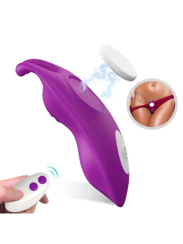 Armony - Mutandine Indossabili Honeybee Vibratore G-Spot Remote Control Viola - ARMONY WEARABLES - Succhia Clitoride | erosidea.com