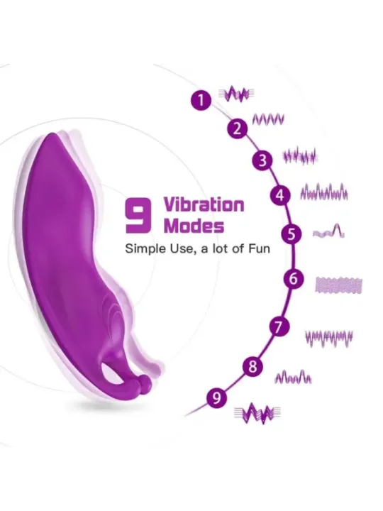 Armony - Mutandine Indossabili Honeybee Vibratore G-Spot Remote Control Viola - ARMONY WEARABLES - Succhia Clitoride | erosidea.com