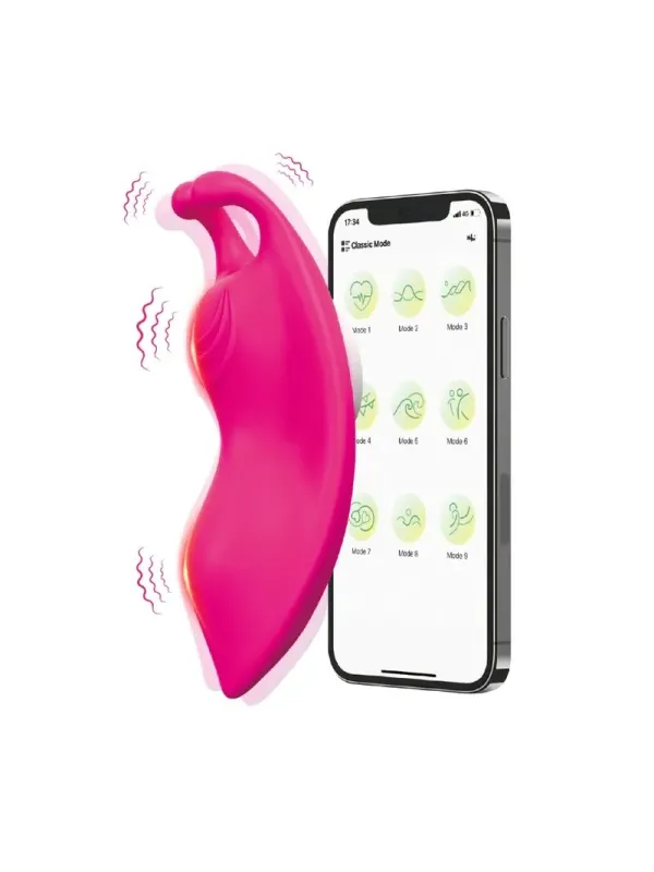 Armony - Mutandina Indossabile Honeybee Vibratore G-Spot Fucsia - App Gratuita - ARMONY WEARABLES - Succhia Clitoride | erosidea.com