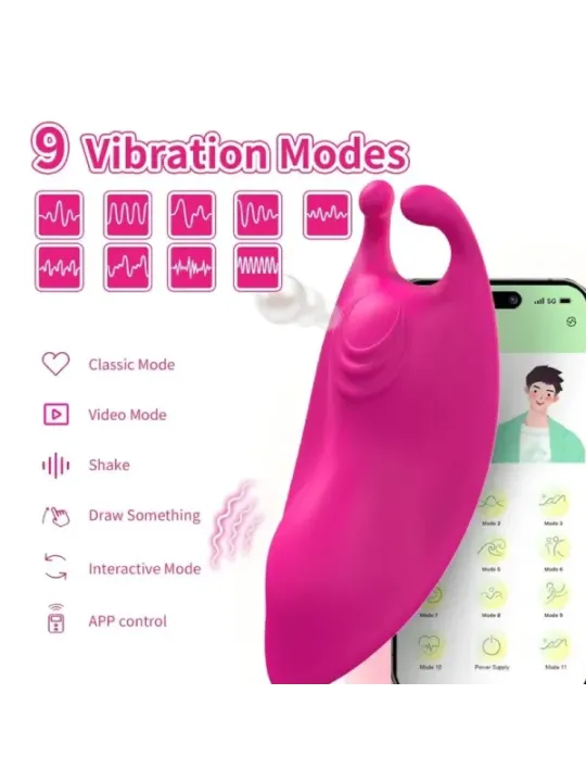 Armony - Mutandina Indossabile Honeybee Vibratore G-Spot Fucsia - App Gratuita - ARMONY WEARABLES - Succhia Clitoride | erosidea.com