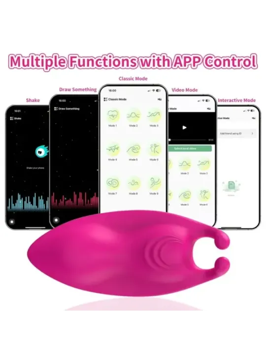 Armony - Mutandina Indossabile Honeybee Vibratore G-Spot Fucsia - App Gratuita - ARMONY WEARABLES - Succhia Clitoride | erosidea.com