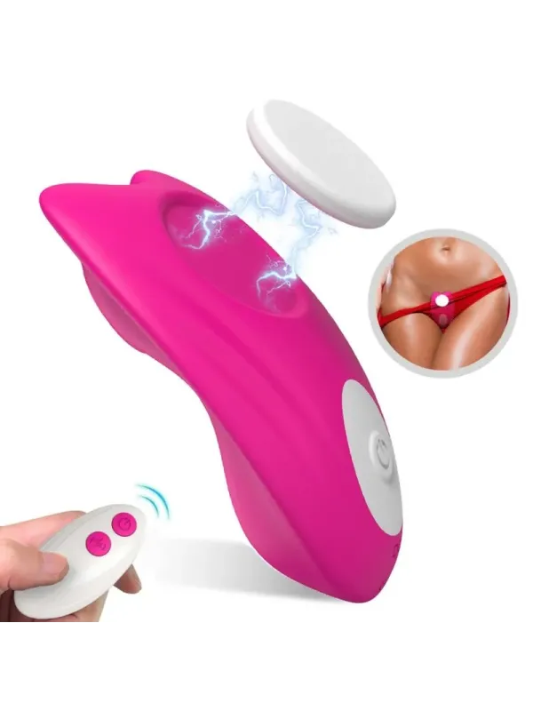Armony - Mutandina Indossabile Con Vibratore Telecomando Butterfly Rosa - ARMONY WEARABLES - Succhia Clitoride | erosidea.com