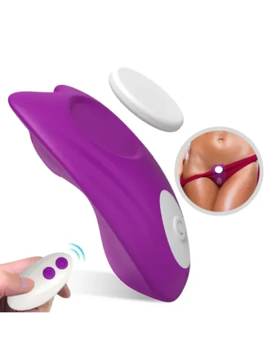 Armony - Mutandina Indossabile Con Vibratore Telecomando Viola - ARMONY WEARABLES - Succhia Clitoride | erosidea.com