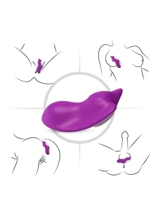 Armony - Mutandina Indossabile Con Vibratore Telecomando Viola - ARMONY WEARABLES - Succhia Clitoride | erosidea.com