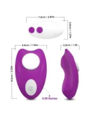 Armony - Mutandina Indossabile Con Vibratore Telecomando Viola - ARMONY WEARABLES - Succhia Clitoride | erosidea.com