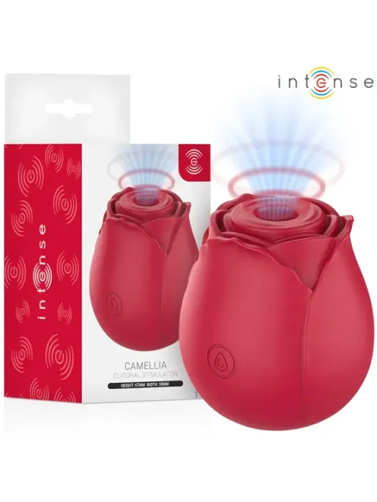 Intense - Camellia Aspirazione Clitoridea Rose By Waves Bordeaux - INTENSE HIGH TECH - Succhia Clitoride | erosidea.com