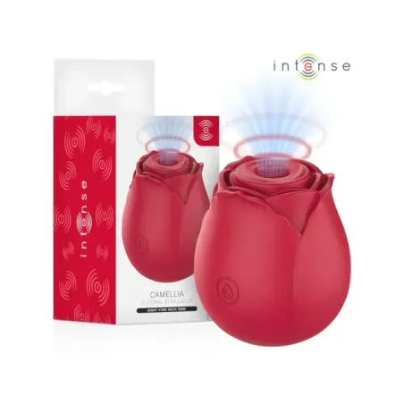 Intense - Camellia Aspirazione Clitoridea Rose By Waves Bordeaux - INTENSE HIGH TECH - Succhia Clitoride | erosidea.com