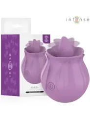 Intense - Azalea Fiore Stimolazione Del Clitoride Con 10 Vibrazioni Viola - INTENSE HIGH TECH - Succhia Clitoride | erosidea.com