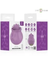Intense - Azalea Fiore Stimolazione Del Clitoride Con 10 Vibrazioni Viola - INTENSE HIGH TECH - Succhia Clitoride | erosidea.com