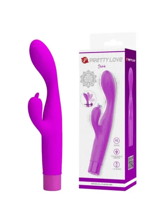 Pretty Love - Jene Vibratore A Doppia Stimolazione Del Punto G E Del Clitoride Viola - HIGH TECH - Succhia Clitoride | erosidea.com