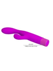 Pretty Love - Jene Vibratore A Doppia Stimolazione Del Punto G E Del Clitoride Viola - HIGH TECH - Succhia Clitoride | erosidea.com