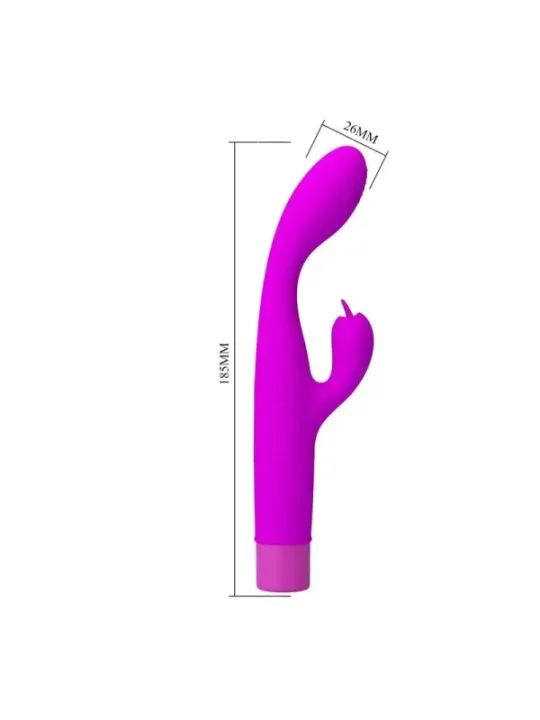 Pretty Love - Jene Vibratore A Doppia Stimolazione Del Punto G E Del Clitoride Viola - HIGH TECH - Succhia Clitoride | erosidea.com