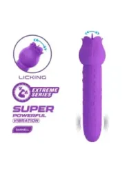 Pretty Love - Vibratore Ricaricabile Dannell Per Stimolazione Orale E Clitoridea Viola - HIGH TECH - Succhia Clitoride | erosidea.com