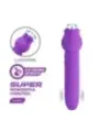 Pretty Love - Vibratore Ricaricabile Dannell Per Stimolazione Orale E Clitoridea Viola - HIGH TECH - Succhia Clitoride | erosidea.com