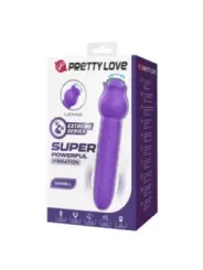 Pretty Love - Vibratore Ricaricabile Dannell Per Stimolazione Orale E Clitoridea Viola - HIGH TECH - Succhia Clitoride | erosidea.com