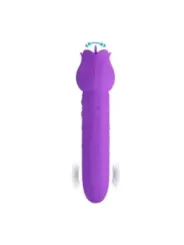 Pretty Love - Vibratore Ricaricabile Dannell Per Stimolazione Orale E Clitoridea Viola - HIGH TECH - Succhia Clitoride | erosidea.com