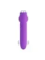 Pretty Love - Vibratore Ricaricabile Dannell Per Stimolazione Orale E Clitoridea Viola - HIGH TECH - Succhia Clitoride | erosidea.com