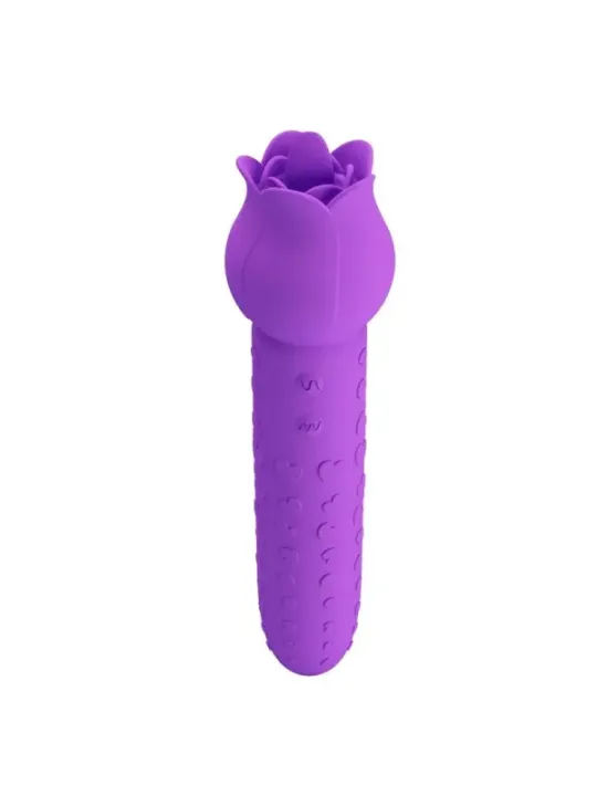 Pretty Love - Vibratore Ricaricabile Dannell Per Stimolazione Orale E Clitoridea Viola - HIGH TECH - Succhia Clitoride | erosidea.com