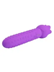 Pretty Love - Vibratore Ricaricabile Dannell Per Stimolazione Orale E Clitoridea Viola - HIGH TECH - Succhia Clitoride | erosidea.com