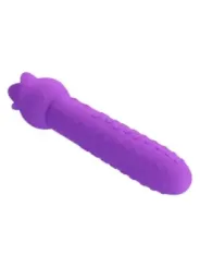 Pretty Love - Vibratore Ricaricabile Dannell Per Stimolazione Orale E Clitoridea Viola - HIGH TECH - Succhia Clitoride | erosidea.com