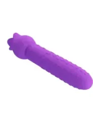 Pretty Love - Vibratore Ricaricabile Dannell Per Stimolazione Orale E Clitoridea Viola - HIGH TECH - Succhia Clitoride | erosidea.com