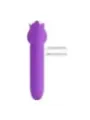 Pretty Love - Vibratore Ricaricabile Dannell Per Stimolazione Orale E Clitoridea Viola - HIGH TECH - Succhia Clitoride | erosidea.com