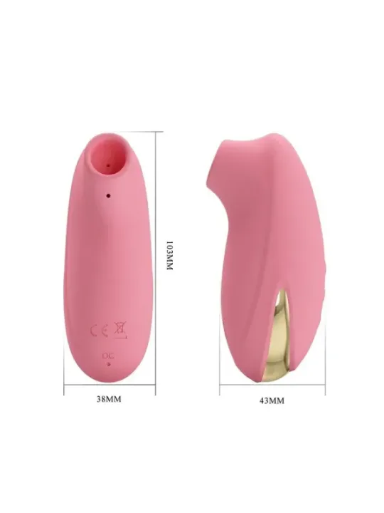 Pretty Love - Stimolatore Clitorideo A Suzione Otis 7 Modalit€ Rosa - FUN TOYS - Succhia Clitoride | erosidea.com