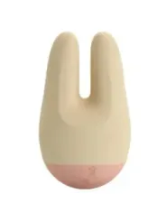Romance - Stimolatore Esterno Bunny Con 7 Modalità Di Vibrazione color Crema - ROMANCE - Succhia Clitoride | erosidea.com