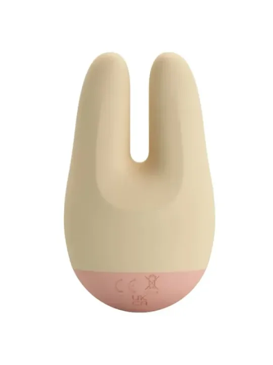 Romance - Stimolatore Esterno Bunny Con 7 Modalità Di Vibrazione color Crema - ROMANCE - Succhia Clitoride | erosidea.com
