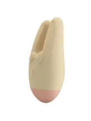 Romance - Stimolatore Esterno Bunny Con 7 Modalità Di Vibrazione color Crema - ROMANCE - Succhia Clitoride | erosidea.com