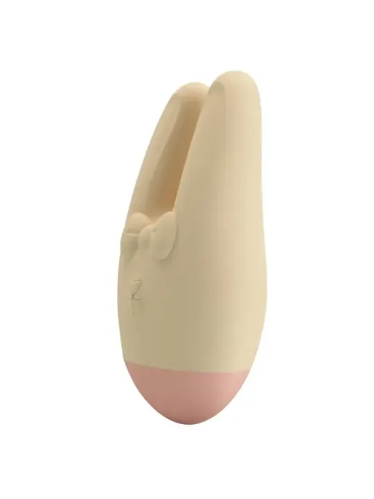 Romance - Stimolatore Esterno Bunny Con 7 Modalità Di Vibrazione color Crema - ROMANCE - Succhia Clitoride | erosidea.com