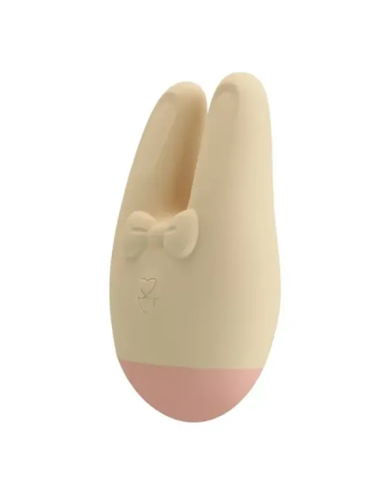 Romance - Stimolatore Esterno Bunny Con 7 Modalità Di Vibrazione color Crema - ROMANCE - Succhia Clitoride | erosidea.com