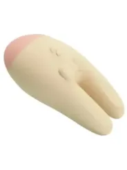 Romance - Stimolatore Esterno Bunny Con 7 Modalità Di Vibrazione color Crema - ROMANCE - Succhia Clitoride | erosidea.com