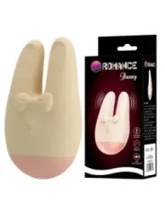 Romance - Stimolatore Esterno Bunny Con 7 Modalità Di Vibrazione color Crema - ROMANCE - Succhia Clitoride | erosidea.com