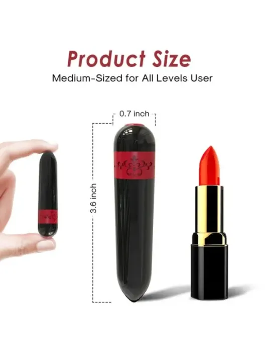 Armony - Proiettile Vibratore Rocket Nero - ARMONY STIMULATORS - Plug e Catene Anali | erosidea.com