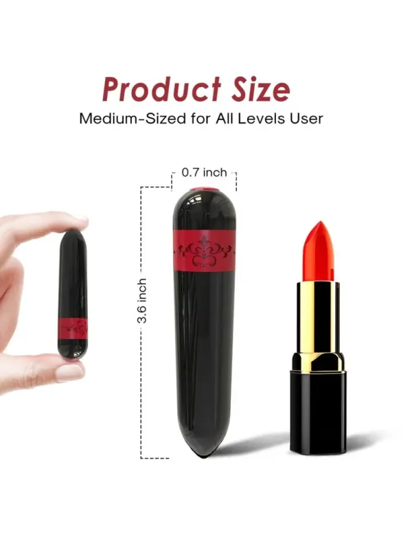 Armony - Proiettile Vibratore Rocket Nero - ARMONY STIMULATORS - Plug e Catene Anali | erosidea.com