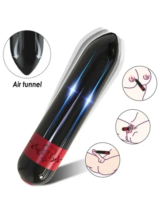 Armony - Proiettile Vibratore Rocket Nero - ARMONY STIMULATORS - Plug e Catene Anali | erosidea.com